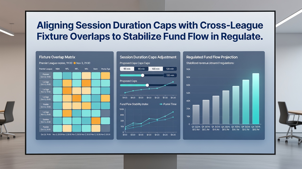 Chart illustrating fund flow stabilization metrics before and after cap adjustments during fixture overlap periods