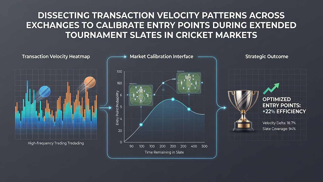 Transaction velocity patterns visualized across major cricket betting exchanges during multi-week tournaments