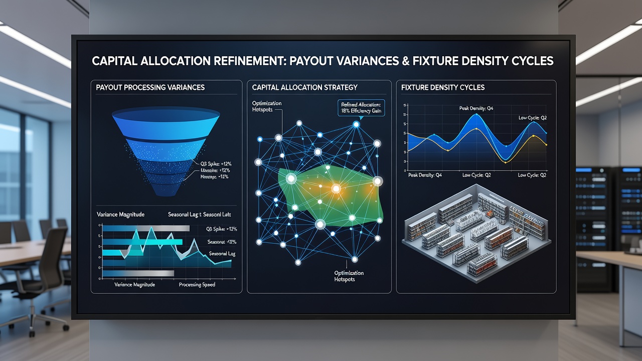 Timeline chart displaying fight fixture density peaks next to average payout processing durations across exchanges