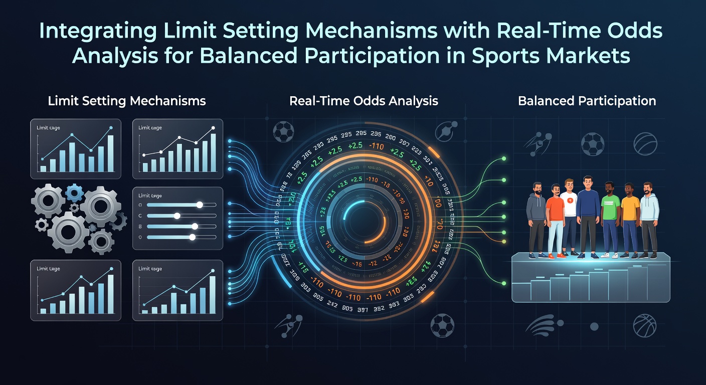 Dashboard showing limit setting tools synced with live sports odds feeds